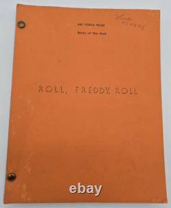 ROLL, FREDDY, ROLL / Sam Denoff 1974 TV Movie Script, longest time roller skates