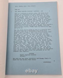 ROLL, FREDDY, ROLL / Sam Denoff 1974 TV Movie Script, longest time roller skates