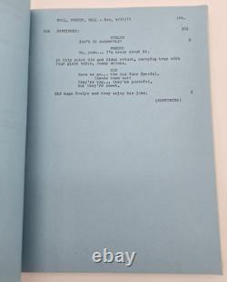 ROLL, FREDDY, ROLL / Sam Denoff 1974 TV Movie Script, longest time roller skates
