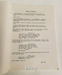 ROMEO IS BLEEDING / Hilary Henkin 1990 Movie Script Screenplay, early WGA Draft