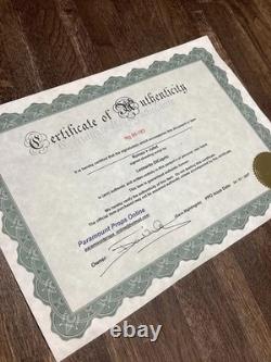 ROMEO + JULIET Original Hand Signed LEONARDO DICAPRIO Movie Script Signature coa
