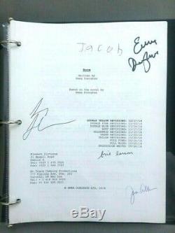 ROOM Movie (2015) Hand Signed Script FYC Best Original Screenplay 5 Signatures