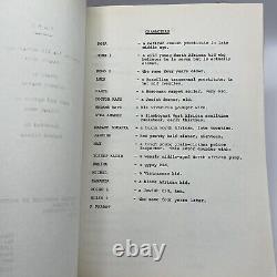 ROZA 1987 Original Script From 10 Day Failed Broadway Musical Dir Harold Prince