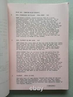 RUNAWAY GIRL (1961) Original Movie Script / Lili St. Cyr / Jock Mahoney