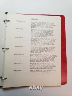 RUN SHE'S DEAD / Misty Stewart-Taggart 1970's Unproduced Screenplay Movie Script