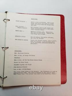 RUN SHE'S DEAD / Misty Stewart-Taggart 1970's Unproduced Screenplay Movie Script