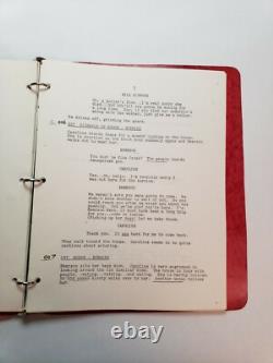 RUN SHE'S DEAD / Misty Stewart-Taggart 1970's Unproduced Screenplay Movie Script