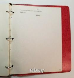 RUN SHE'S DEAD / Misty Stewart-Taggart 1970's Unproduced Screenplay Movie Script