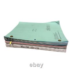 RUSH HOUR 1, 2 and 3 Original scripts Movie Prop Jackie Chan Chris Tucker