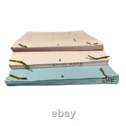 RUSH HOUR 1, 2 and 3 Original scripts Movie Prop Jackie Chan Chris Tucker