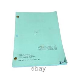 RUSH HOUR 1, 2 and 3 Original scripts Movie Prop Jackie Chan Chris Tucker