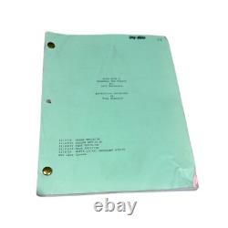 RUSH HOUR 1, 2 and 3 Original scripts Movie Prop Jackie Chan Chris Tucker