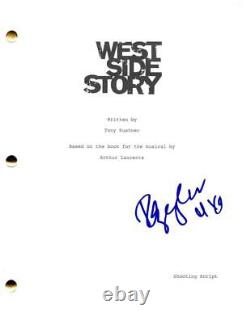 Rachel Zegler Signed Autograph Spielberg West Side Story Movie Script Screenplay