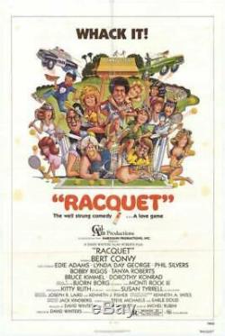 Racquet / 1977 Movie Script, rare Bobby Riggs & Björn Borg Tennis Cult film