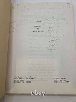 Rain Man (1988) Original Screenplay Revised Draft Oct 25, 1986 Barry Morrow