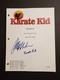 Ralph Macchio Signed The Karate Kid Movie Script Inscribed Karate Kid (jsa)
