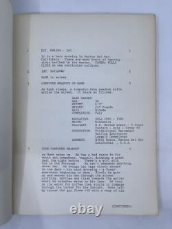 Ransom Unproduced Movie Screenplay 1978 Vintage RARE Anne Charlotte Lindgren