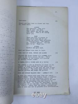 Ransom Unproduced Movie Screenplay 1978 Vintage RARE Anne Charlotte Lindgren