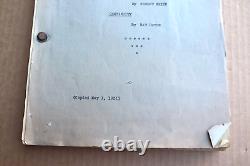 Rare 1931 Original Movie Script Heaven On Earth By Russell Mack Robert Keith