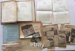 Rare 1938 Men with Wings Collection Movie Script Planes & Pilots Info Articles