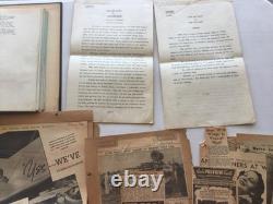 Rare 1938 Men with Wings Collection Movie Script Planes & Pilots Info Articles