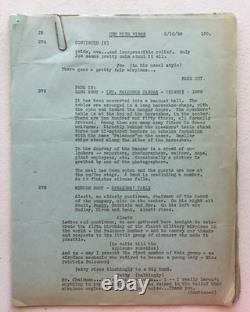 Rare 1938 Men with Wings Collection Movie Script Planes & Pilots Info Articles