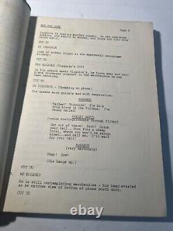 Rare 1960's Not For Love Movie Script, Melvin L. Gold, Virginia McManus