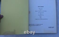 Rare 1980 Shock Treatment Movie Shooting Script Rocky Horror Picture Show Script