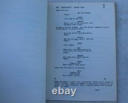 Rare 1980 Shock Treatment Movie Shooting Script Rocky Horror Picture Show Script