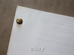 Rare 1986 Oliver Stone The Platoon Movie Script Screenplay Orion Pictures