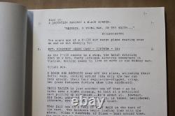 Rare 1986 Oliver Stone The Platoon Movie Script Screenplay Orion Pictures