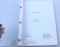 Rare 1987 The Dome By John Vincent Curtis Original Movie Script First Draft