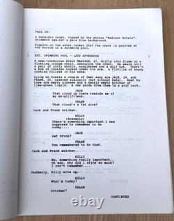 Rare 1994 Billy Madison Original Movie Script Adam Sandler Tim Herily 90s