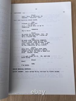 Rare 1994 Billy Madison Original Movie Script Adam Sandler Tim Herily 90s
