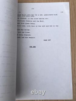 Rare 1994 Billy Madison Original Movie Script Adam Sandler Tim Herily 90s