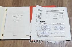 Rare 2001 A Sound Of Thunder Movie Script 2nd Draft Oppenheimer & Donnelly