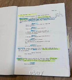 Rare 2001 A Sound Of Thunder Movie Script 2nd Draft Oppenheimer & Donnelly