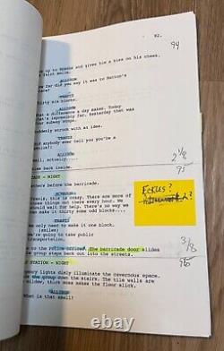 Rare 2001 A Sound Of Thunder Movie Script 2nd Draft Oppenheimer & Donnelly