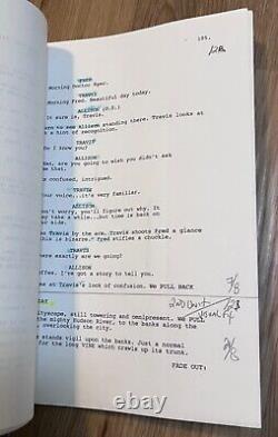 Rare 2001 A Sound Of Thunder Movie Script 2nd Draft Oppenheimer & Donnelly