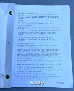 Rare 2002 Ken Park Harmony Korrine Larry Clark Original Independent Movie Script