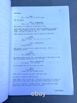Rare 2002 Ken Park Harmony Korrine Larry Clark Original Independent Movie Script