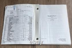 Rare 2003 Trading Paint Britney Spears NASCAR Movie Script Screenplay & Budget