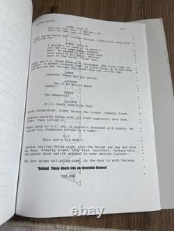 Rare 2003 Trading Paint Britney Spears NASCAR Movie Script Screenplay & Budget