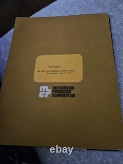 Rare Footsteps Movie Script The New CBS Night Movi Air Date Tuesday Oct 3 1972