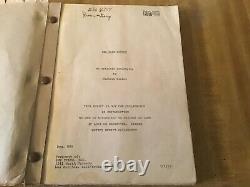 Rare Original The Deer Hunter Movie Script