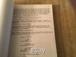 Rare Original The Deer Hunter Movie Script