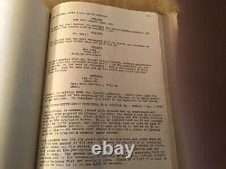 Rare Original The Deer Hunter Movie Script