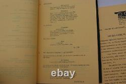 Rare The Clay Pigeon 1970 Original Movie Script Screenplay Buck Slate Ruskin