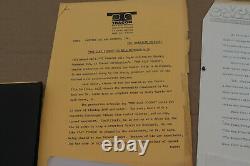 Rare The Clay Pigeon 1970 Original Movie Script Screenplay Buck Slate Ruskin