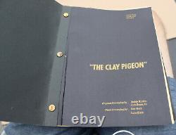 Rare The Clay Pigeon 1970 Original Movie Script Screenplay Buck Slate Ruskin